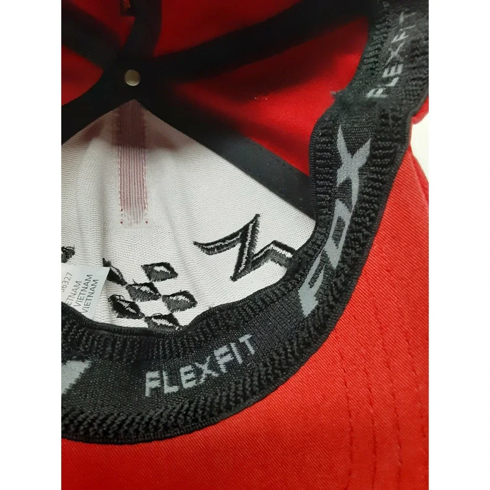 Fox Racing Youth OSFM FLEXFIT RED Baseball Cap Hat‎ Motocross